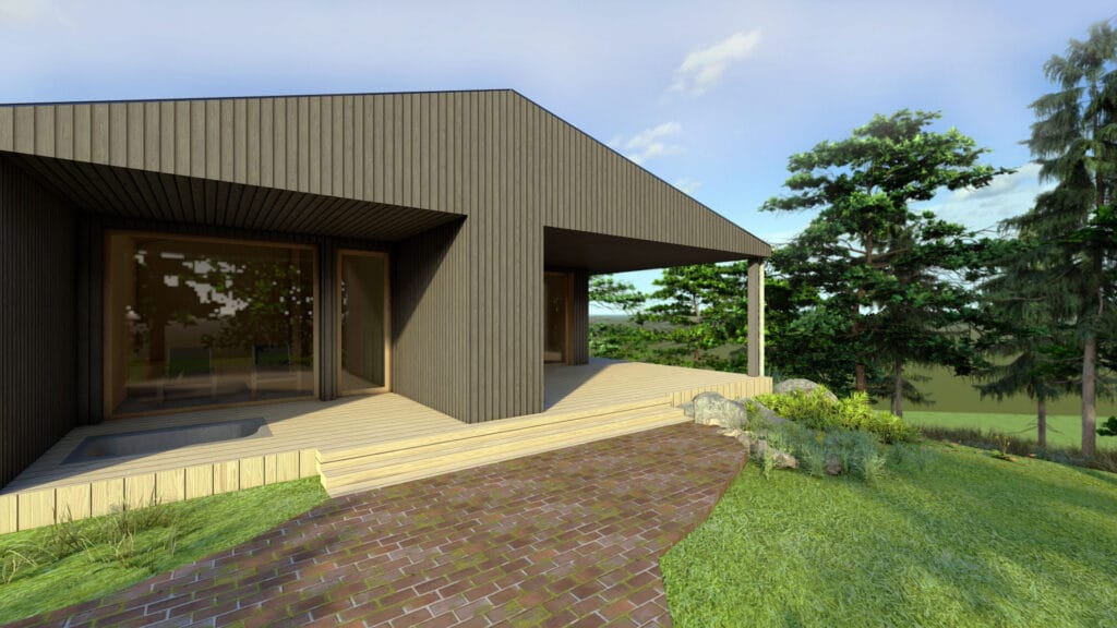 04_poilsio_namas_vasarnamis_sodo_namas_vieno_auksto_medzio_fasadas